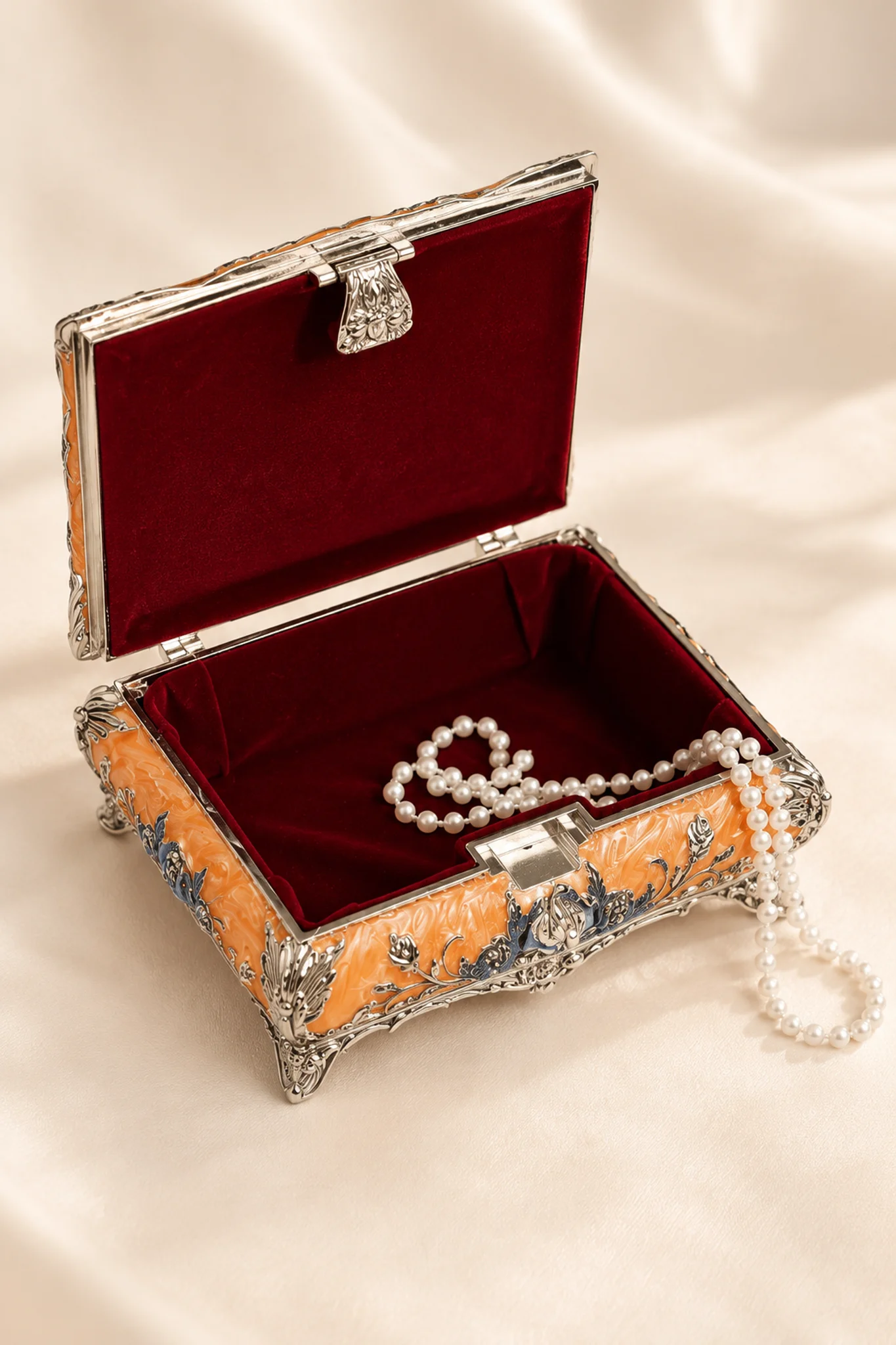 German Silver Luxe Box
