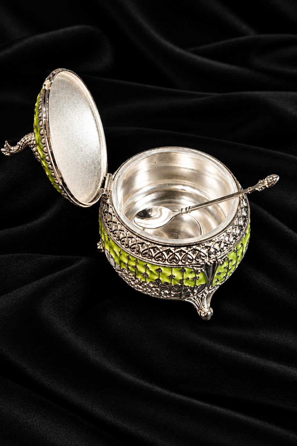 German Silver Pots - Image 3