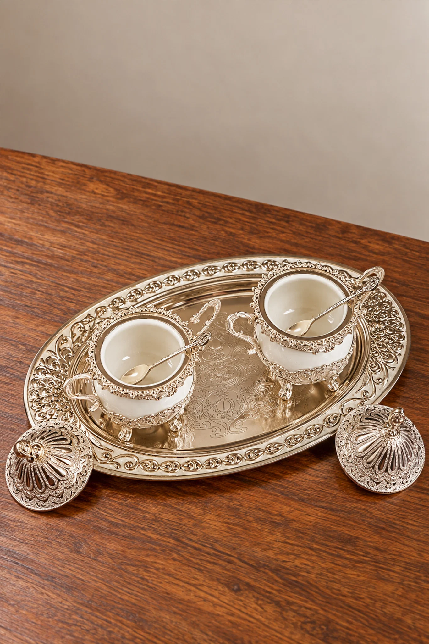 German Silver Serving Set - Image 2