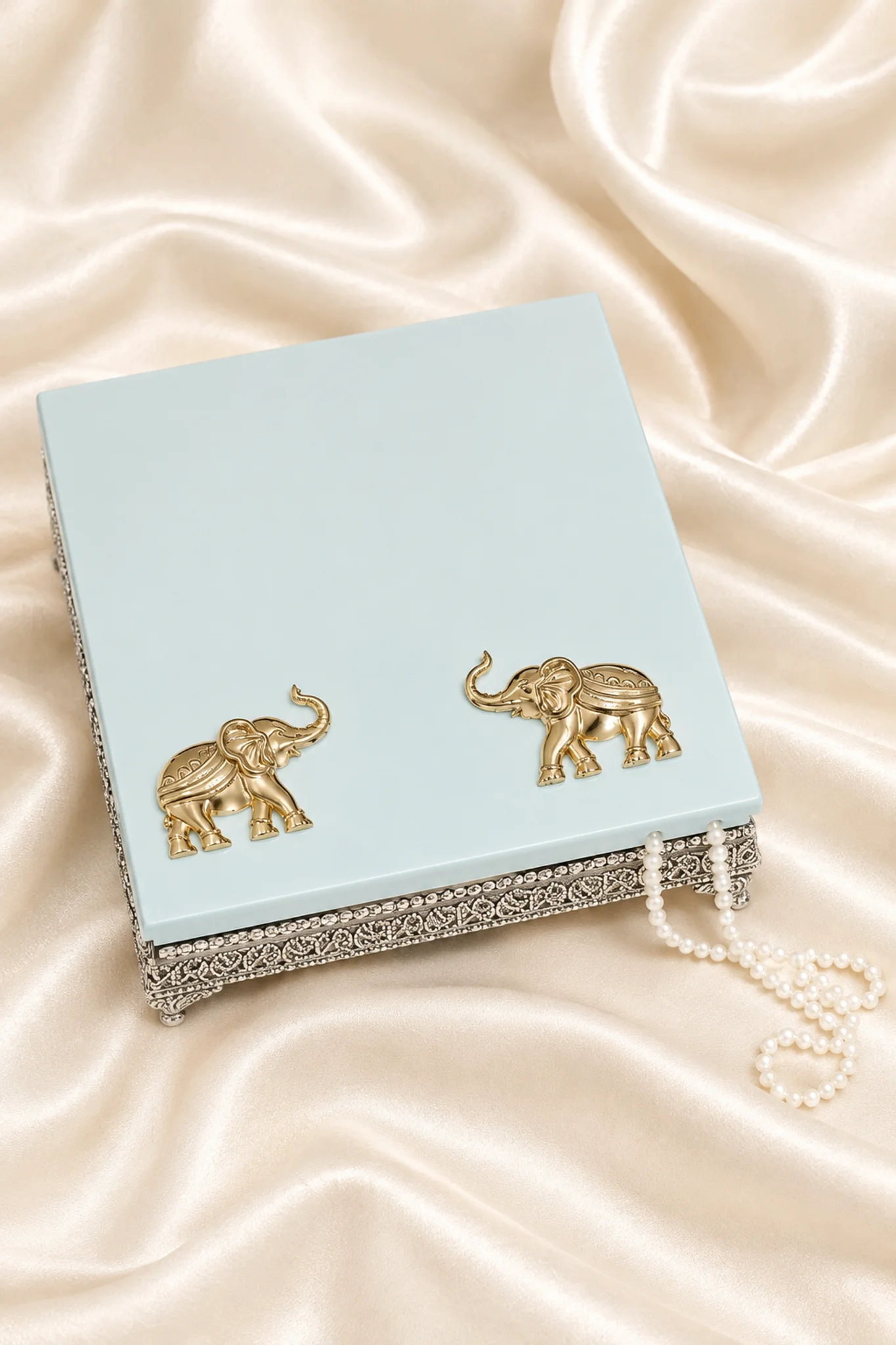 Elephant Motif Dry Fruit Gift Box - Image 2