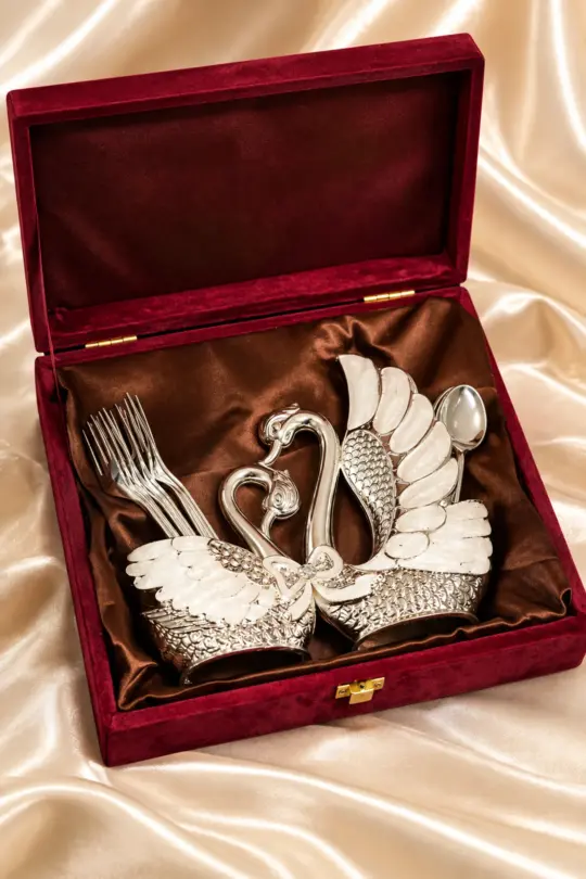 Duck Enamel Spoon Set