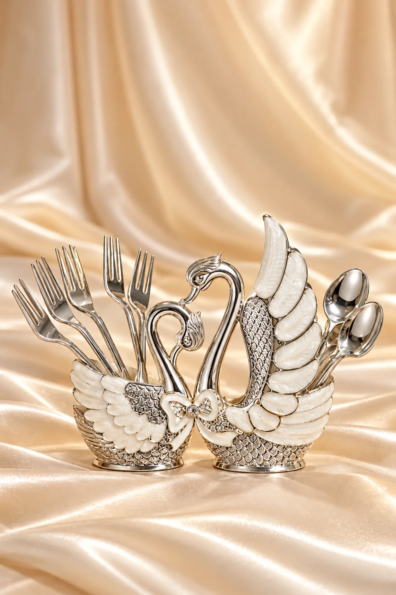 Duck Enamel Spoon Set - Image 2