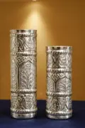 Silver Flower Vase