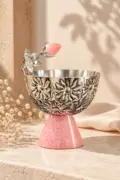 Silver Pedestal Bowl (Small)