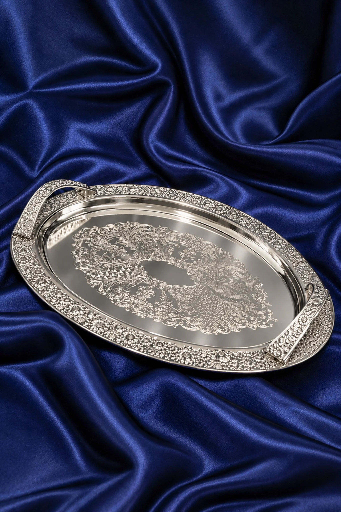 Silver Jars & Tray - Image 2