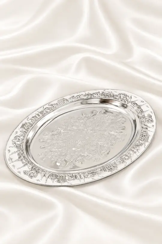 German Silver Luxe Tray