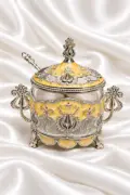 Enamel Dryfruit Jar
