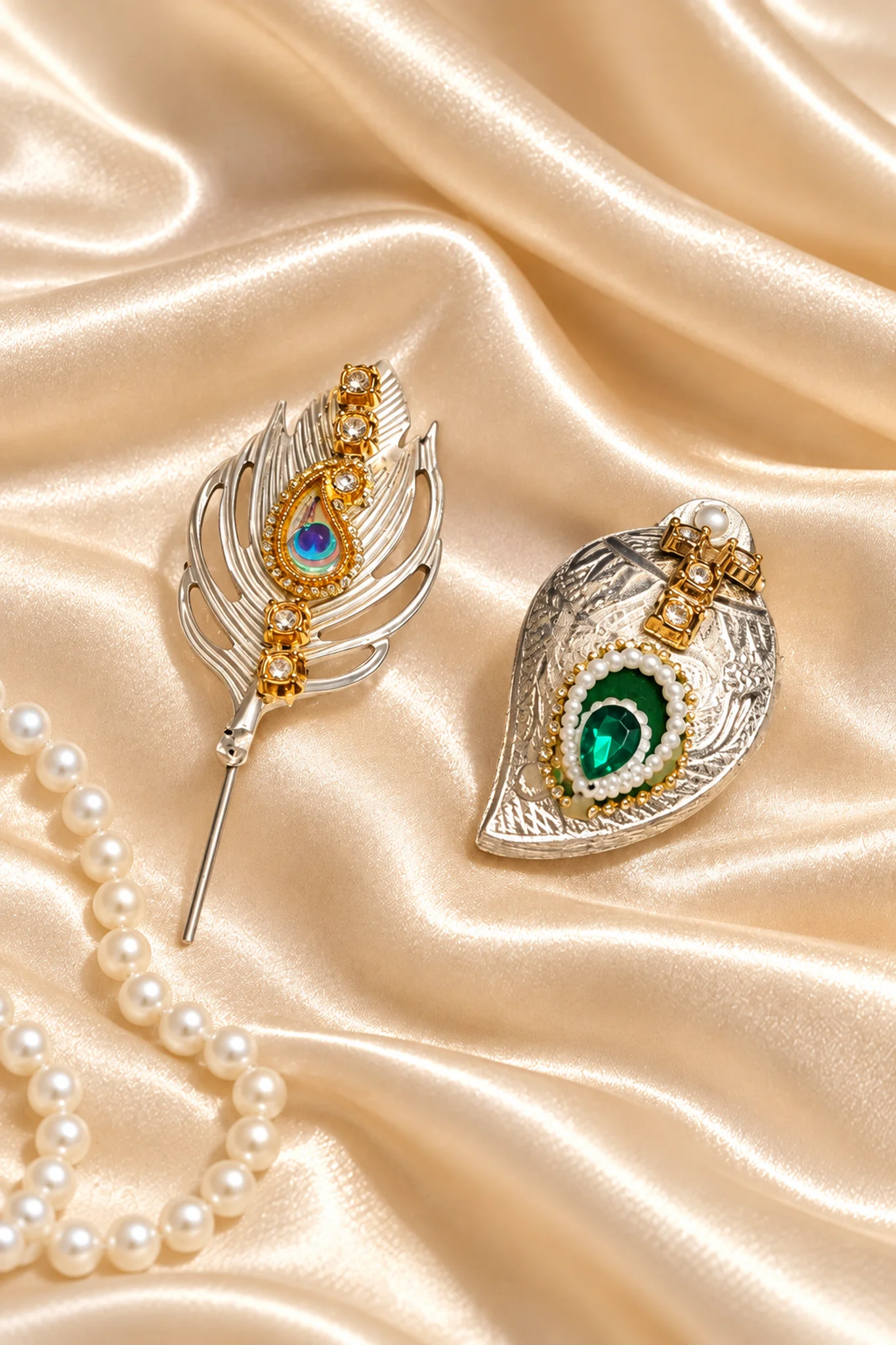 Silver-Plated Traditional Kumkum Dibbi - Image 2