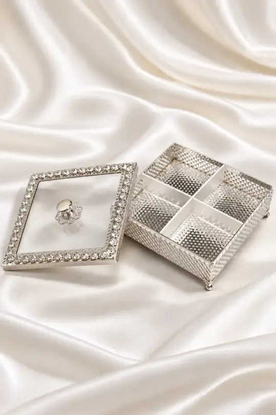 German Silver Utsav Box