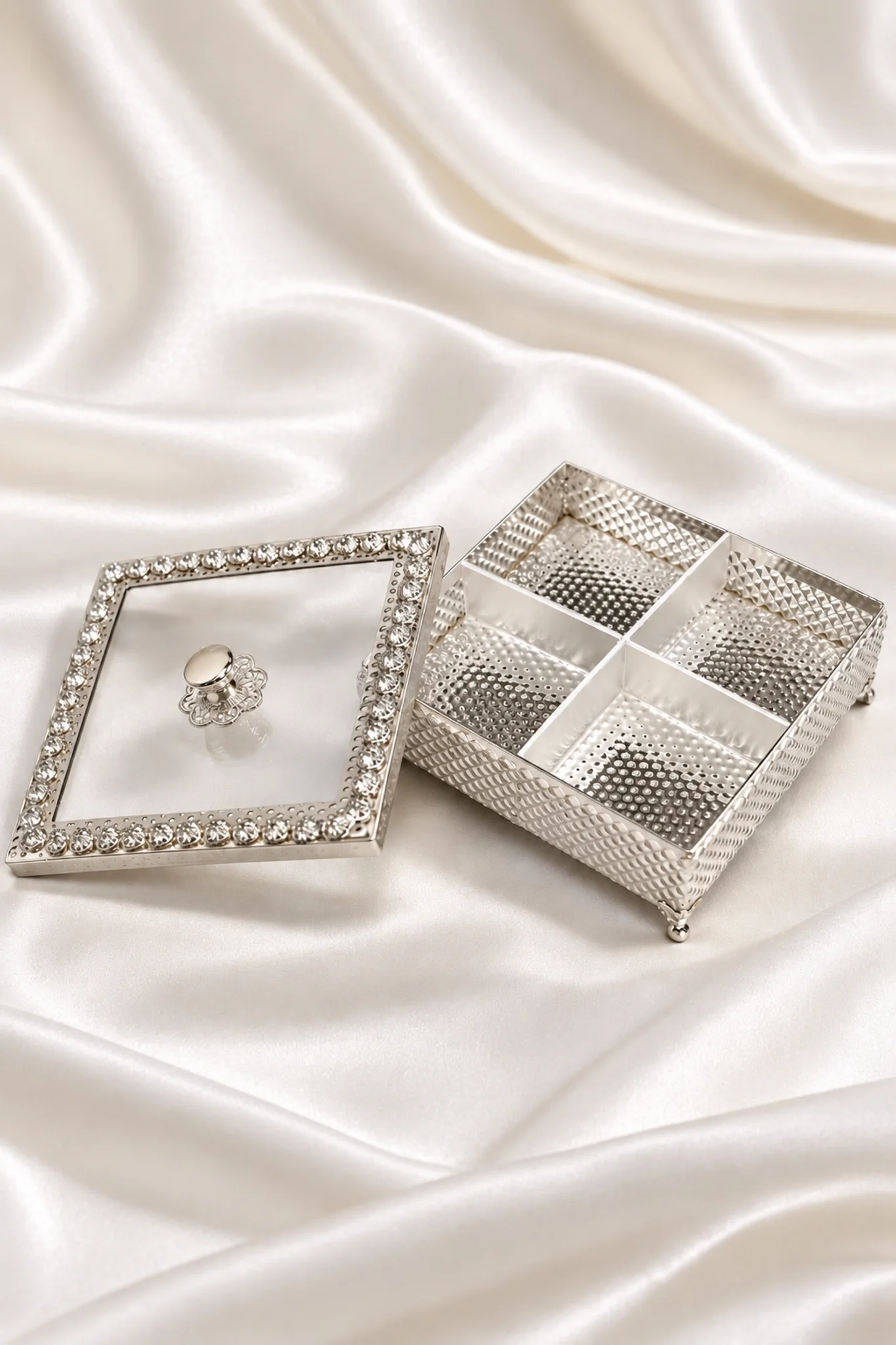 German Silver Utsav Box