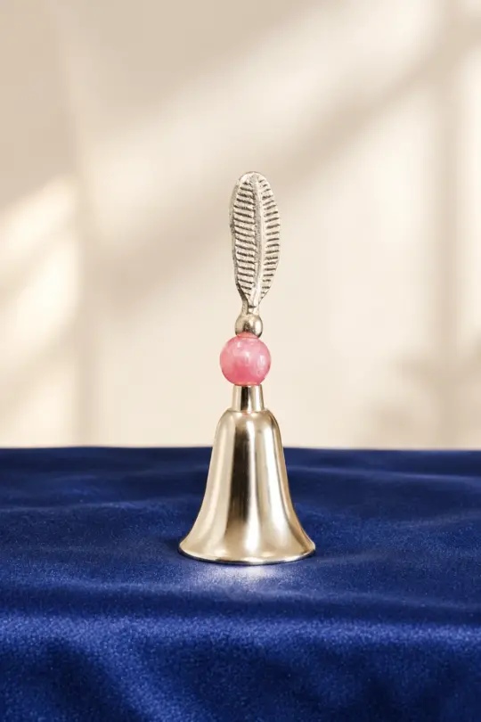 Silver Enamel Bell