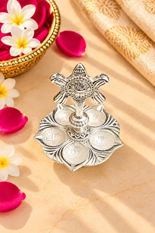 Enamel Diya Accent