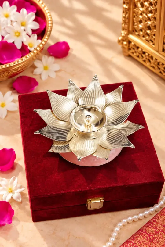 Enamel Diya Ornament