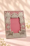 German Silver Festive Frame