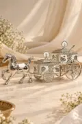 German Silver Dry fruit Horse Kart